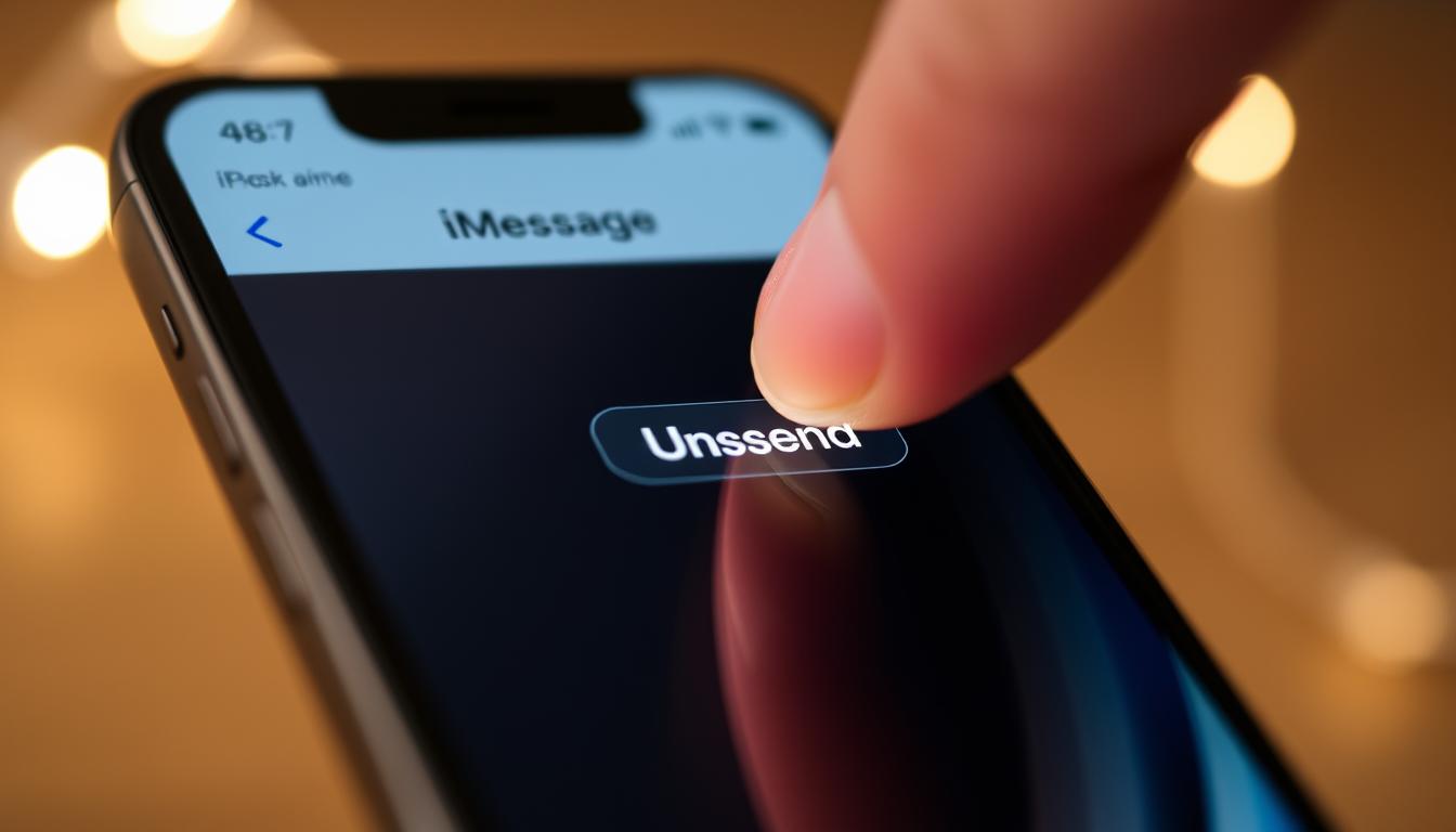 how to unsend imessage