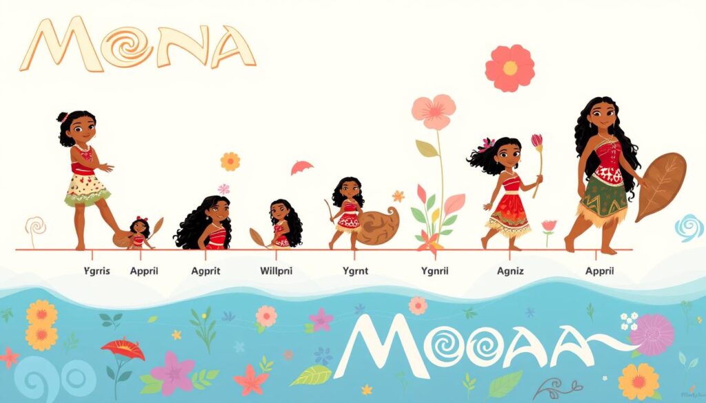 moana timeline age